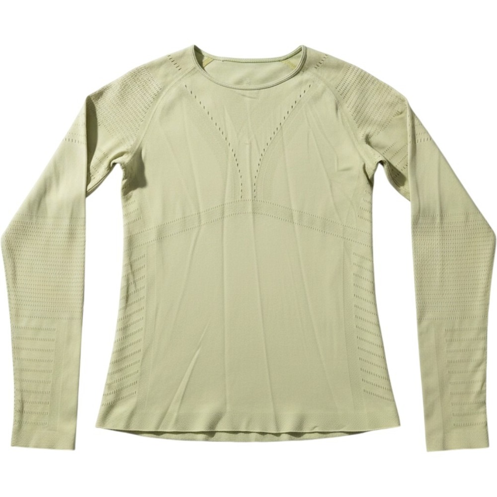 Lululemon Swiftly Tech Long Sleeve Shirt Yellow Lime Green Seamless Training Top